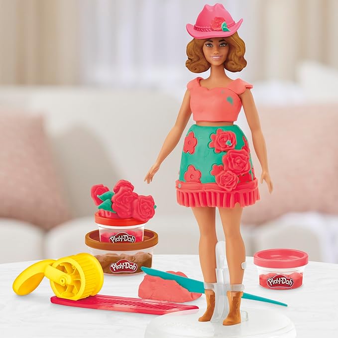 Adorable Barbie doll with various outfits and accessories