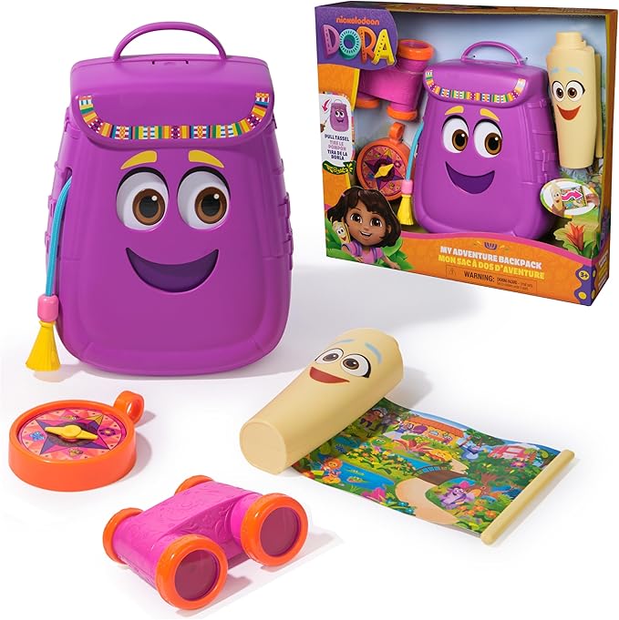 Purple adventure backpack