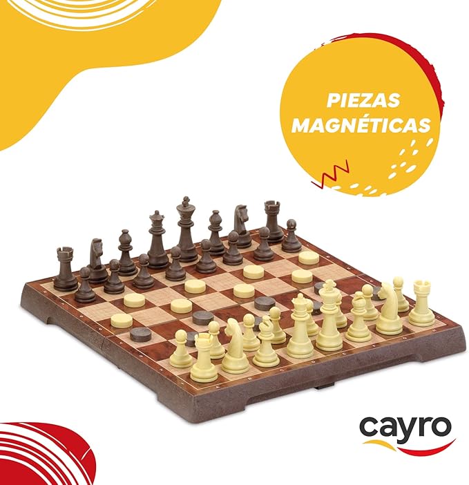 Magnetic chess pieces