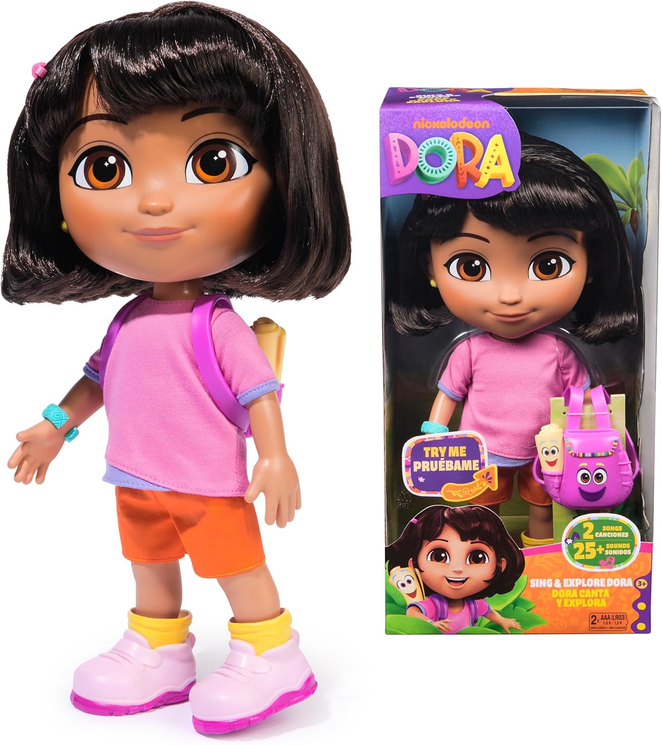 Dora doll with posable arms and legs