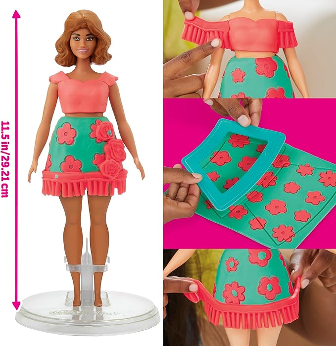 Images to enjoy decorating and assembling Barbie doll