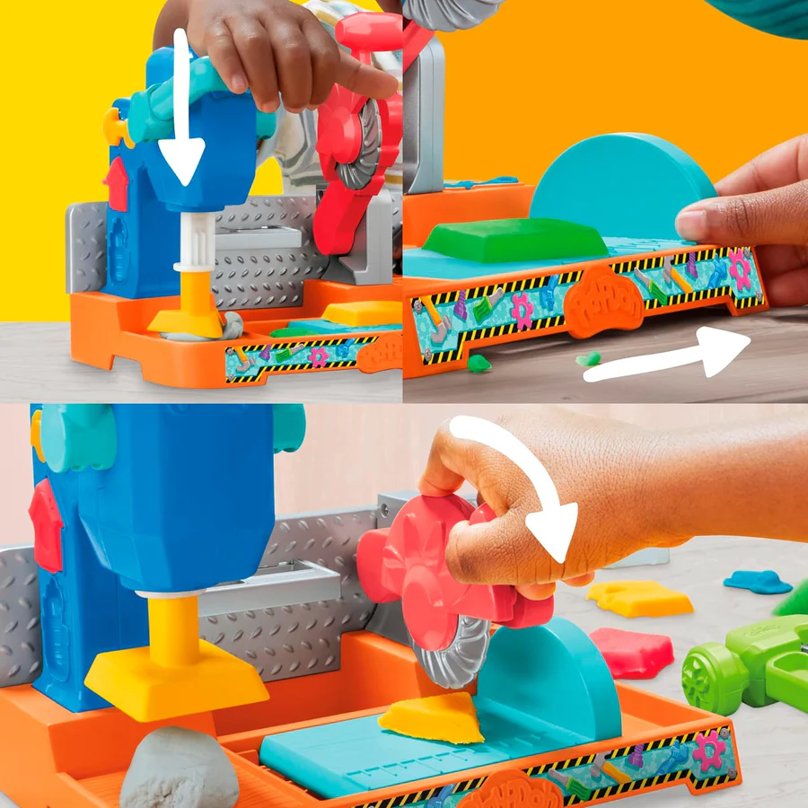 Detailed images of the Play-Doh playset