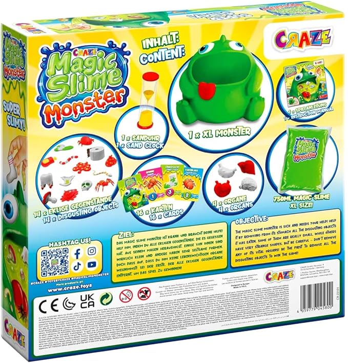 750ml bag of magic green slime