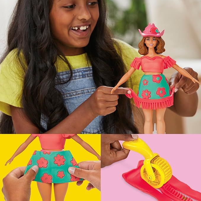 Interactive toy set for the distinctive Barbie doll