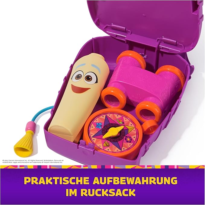 Complete view of the adventure backpack