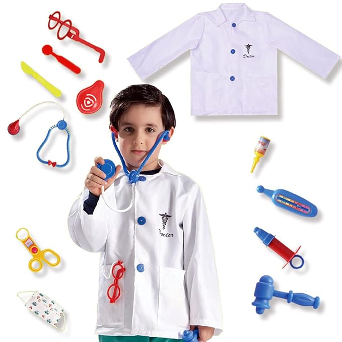 Doctor wearing medical coat