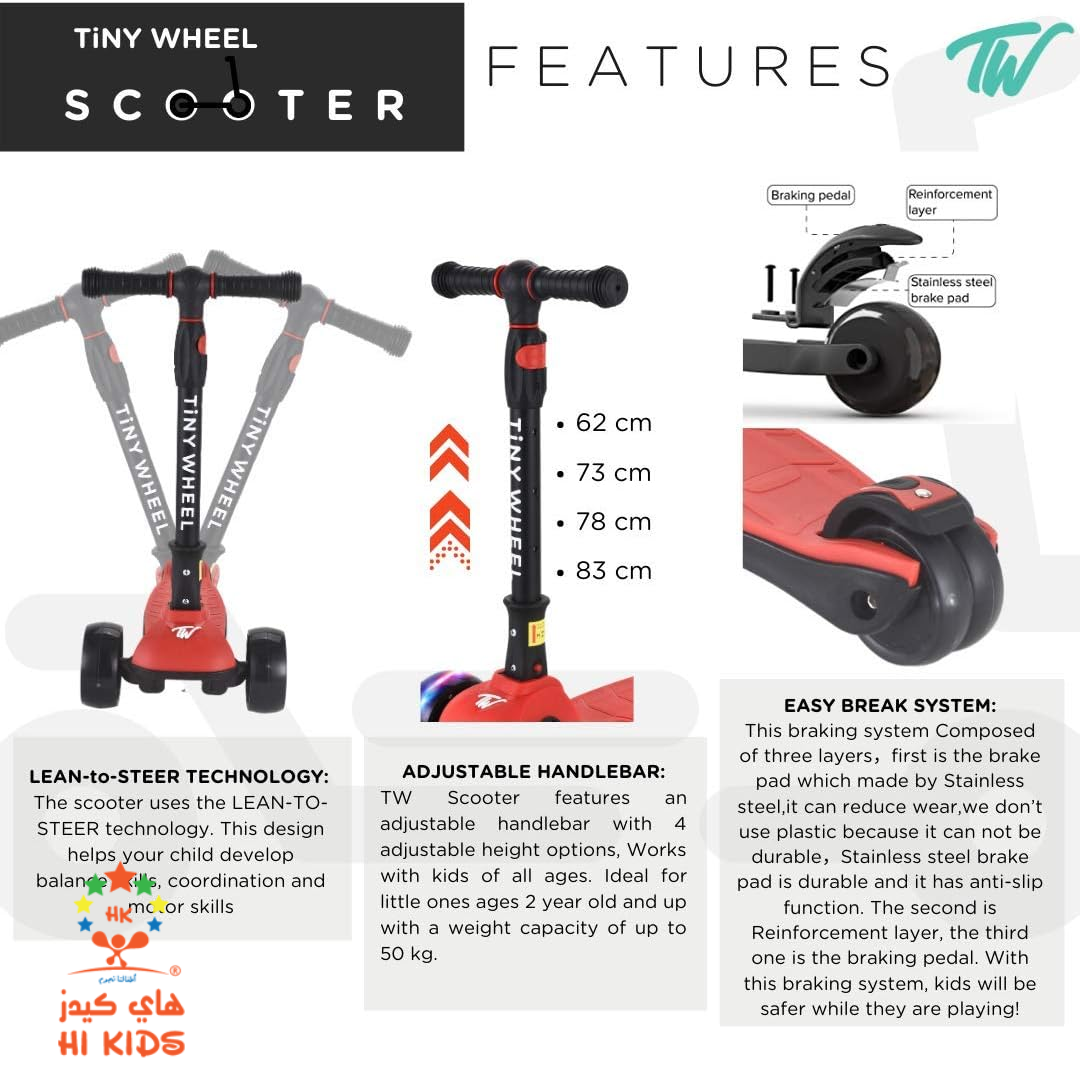 Scooter features details