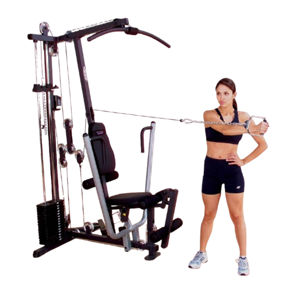 Body-Solid G1S Adjustable 160-lb Weight Stack Home Gym