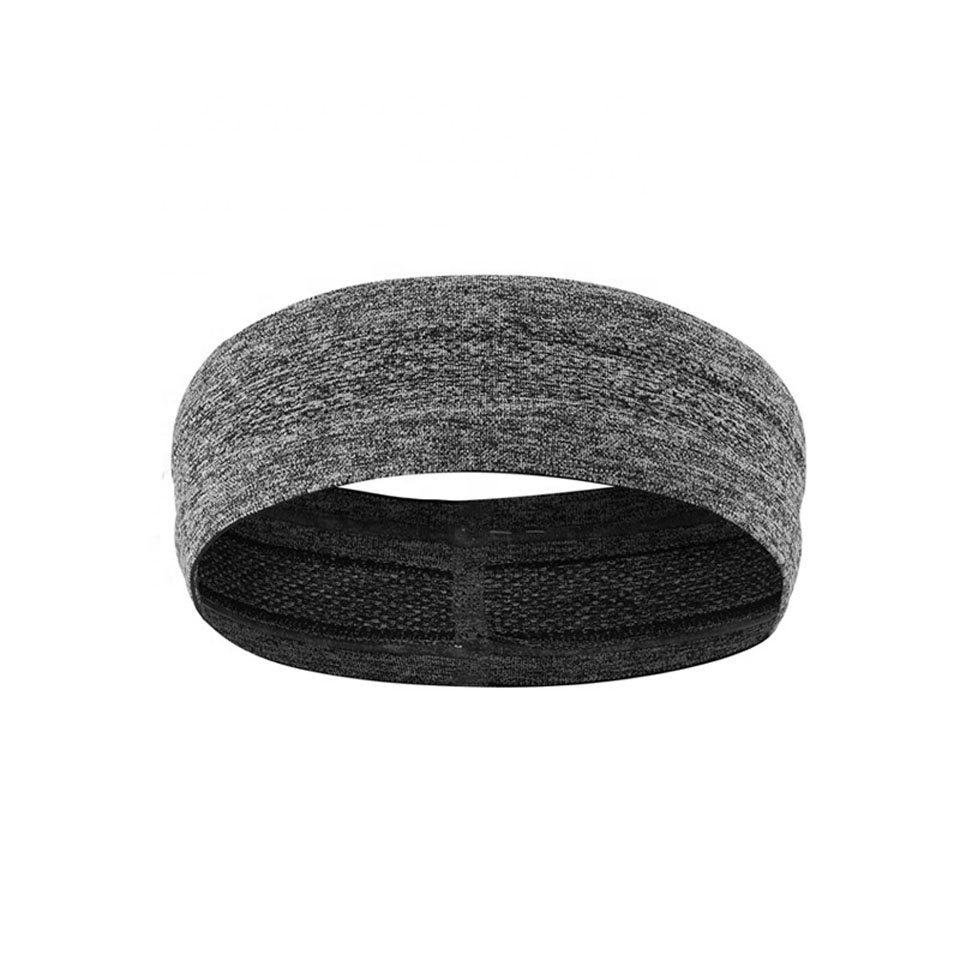 Elastic running headband for workouts