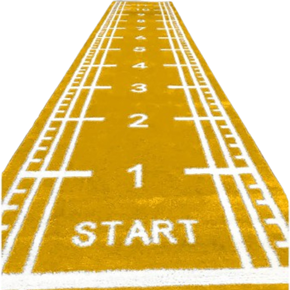 High-quality indoor turf track for strength zones