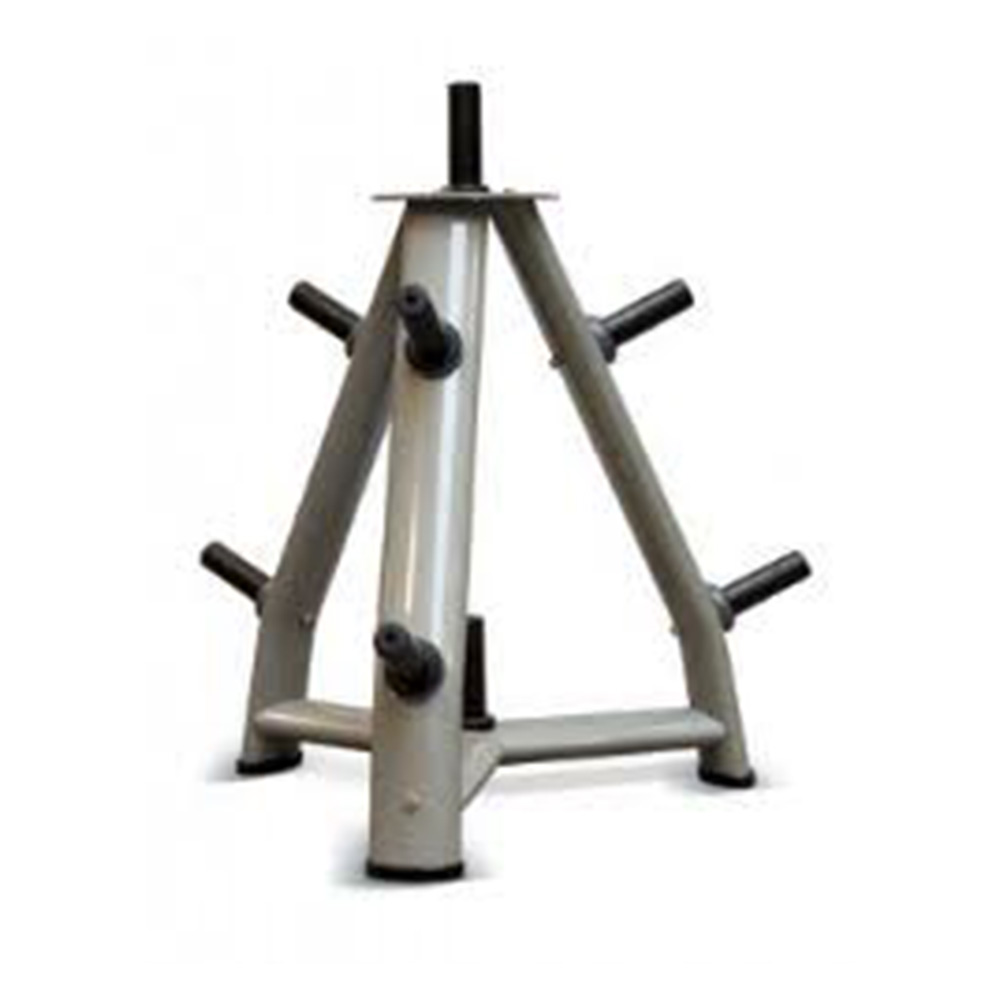 Heavy-duty Olympic 2-inch weight plate storage rack, 108×108×100.5 cm, space-saving design