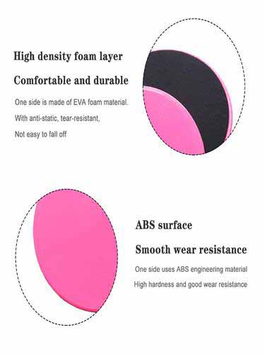 17.5cm Core Strength Sliders for Gym and Home