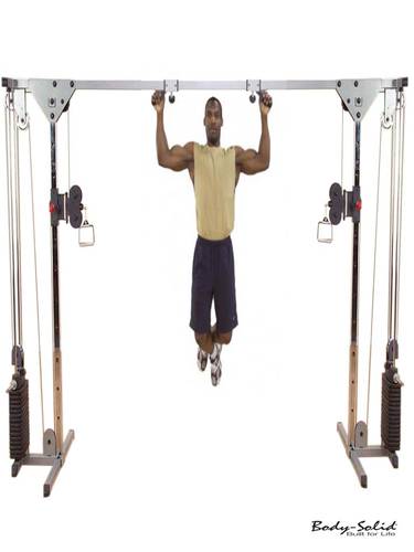 Sturdy steel frame with a design that supports simultaneous bilateral training