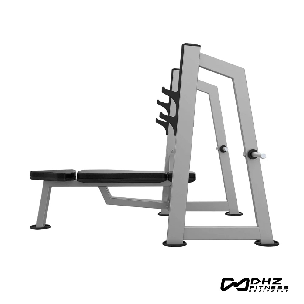 Ergonomic and durable Olympic exercise bench