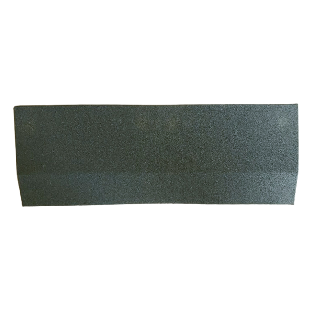 50×16 cm grey rubber end strip – 20mm thick