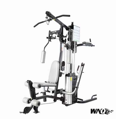 WNQ dual station gym machine with compact vertical design