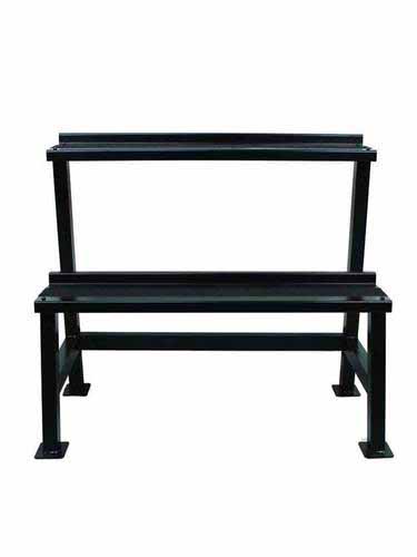 Heavy-duty steel rack with anti-slip surface