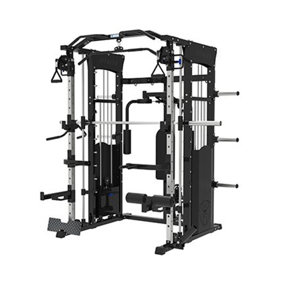 Multi-function Smith machine for full-body strength training