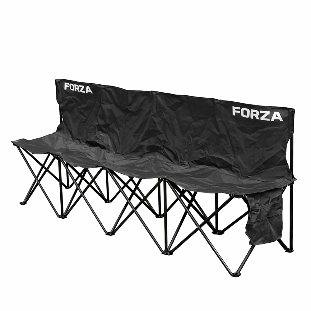 FORZA Pro 4 person football team bench with shelter