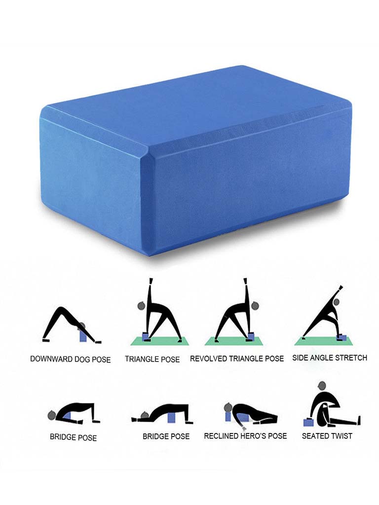 YB-A1 Yoga Block ideal for enhancing stability and precision in fitness exercises