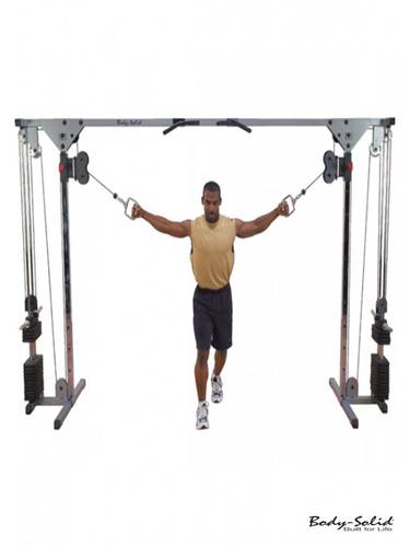 180-degree rotating high and low pulleys with adjustable handles