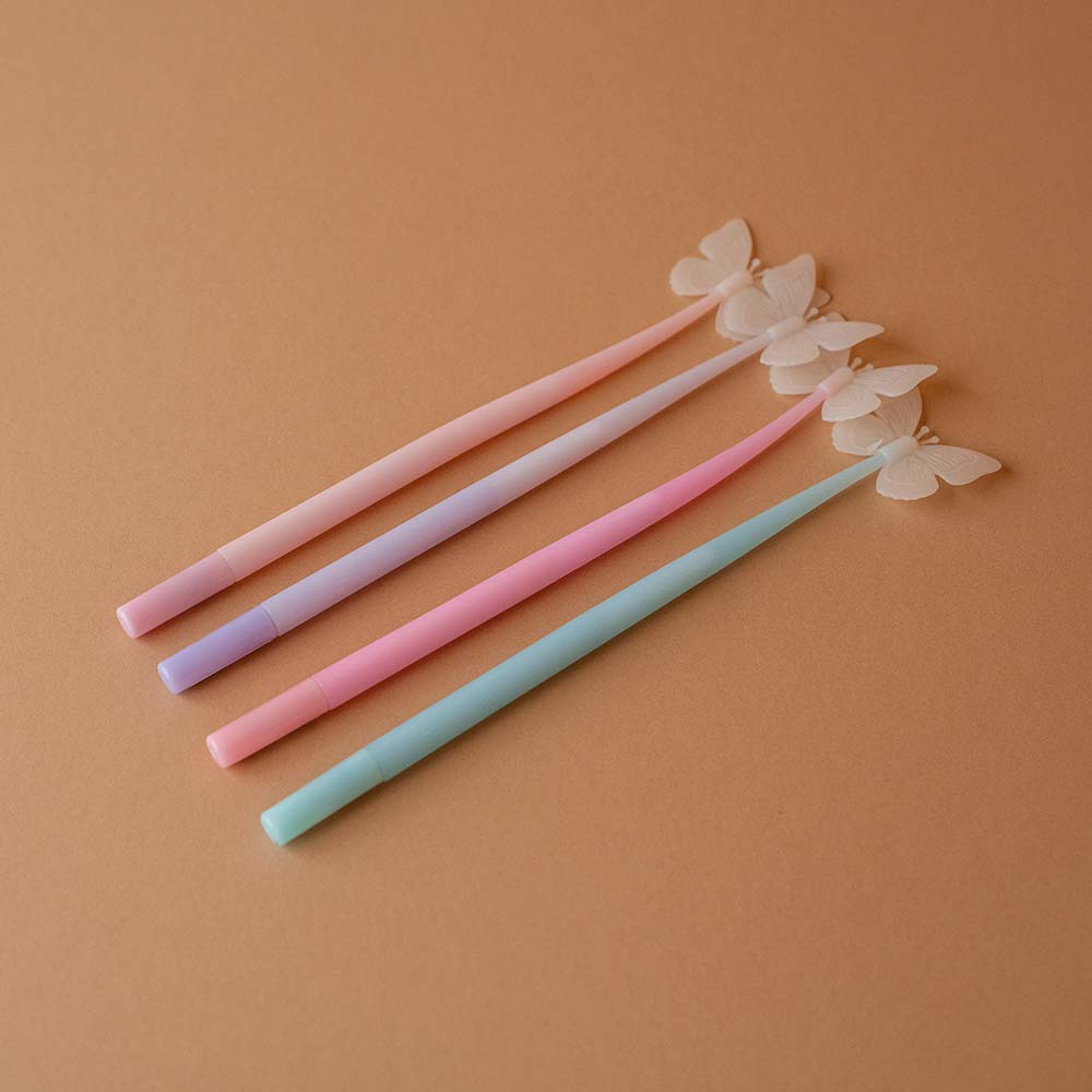  Pastel Butterfly Pen 