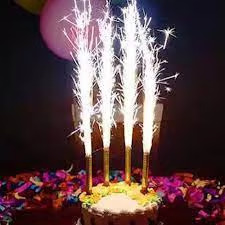  شمعة شرار عيد ميلاد صغيره 