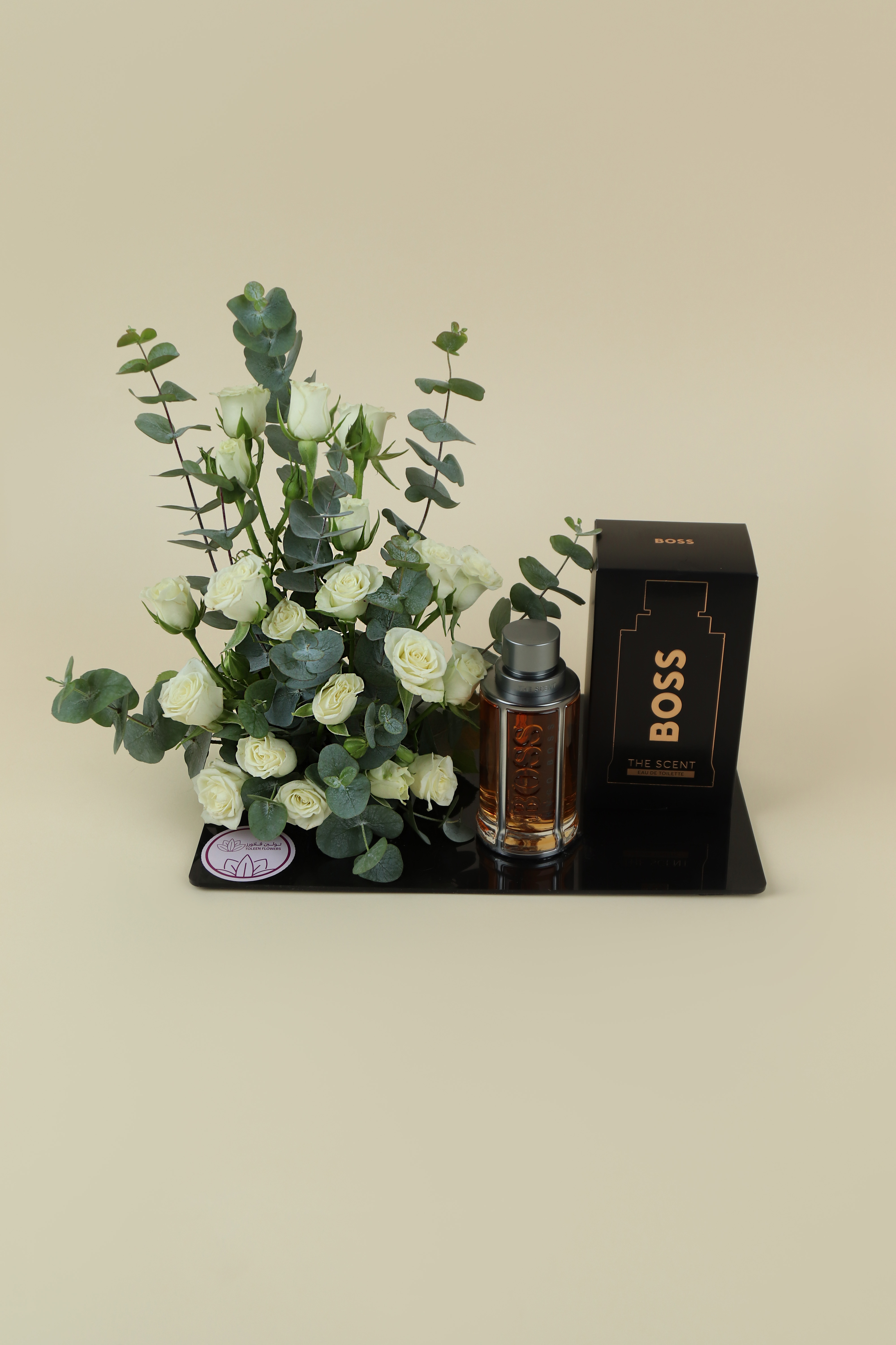  عطر هوجو بوس ذا سنت رجالي بحامل راقي 