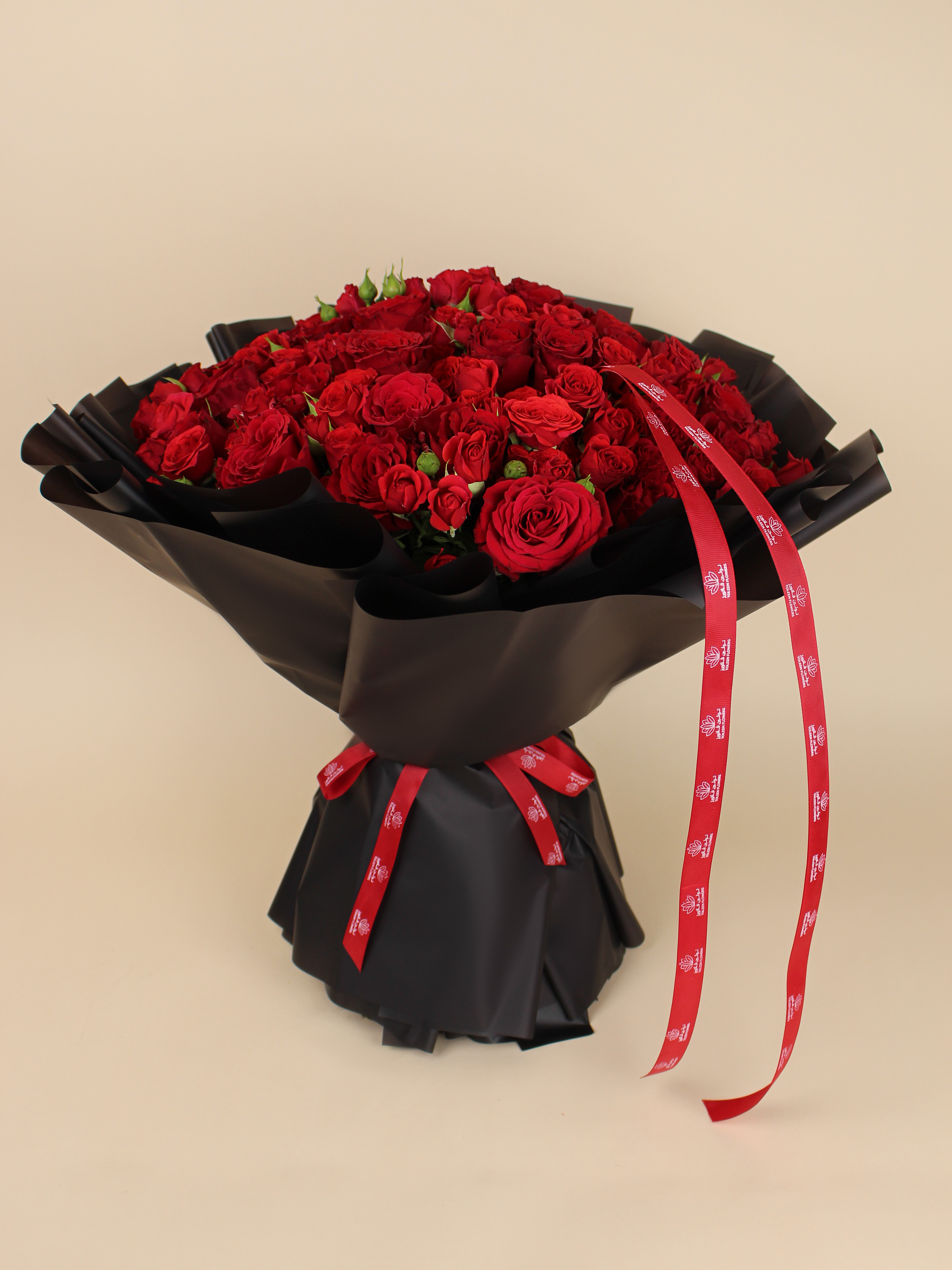  باقة ورد أحمر 