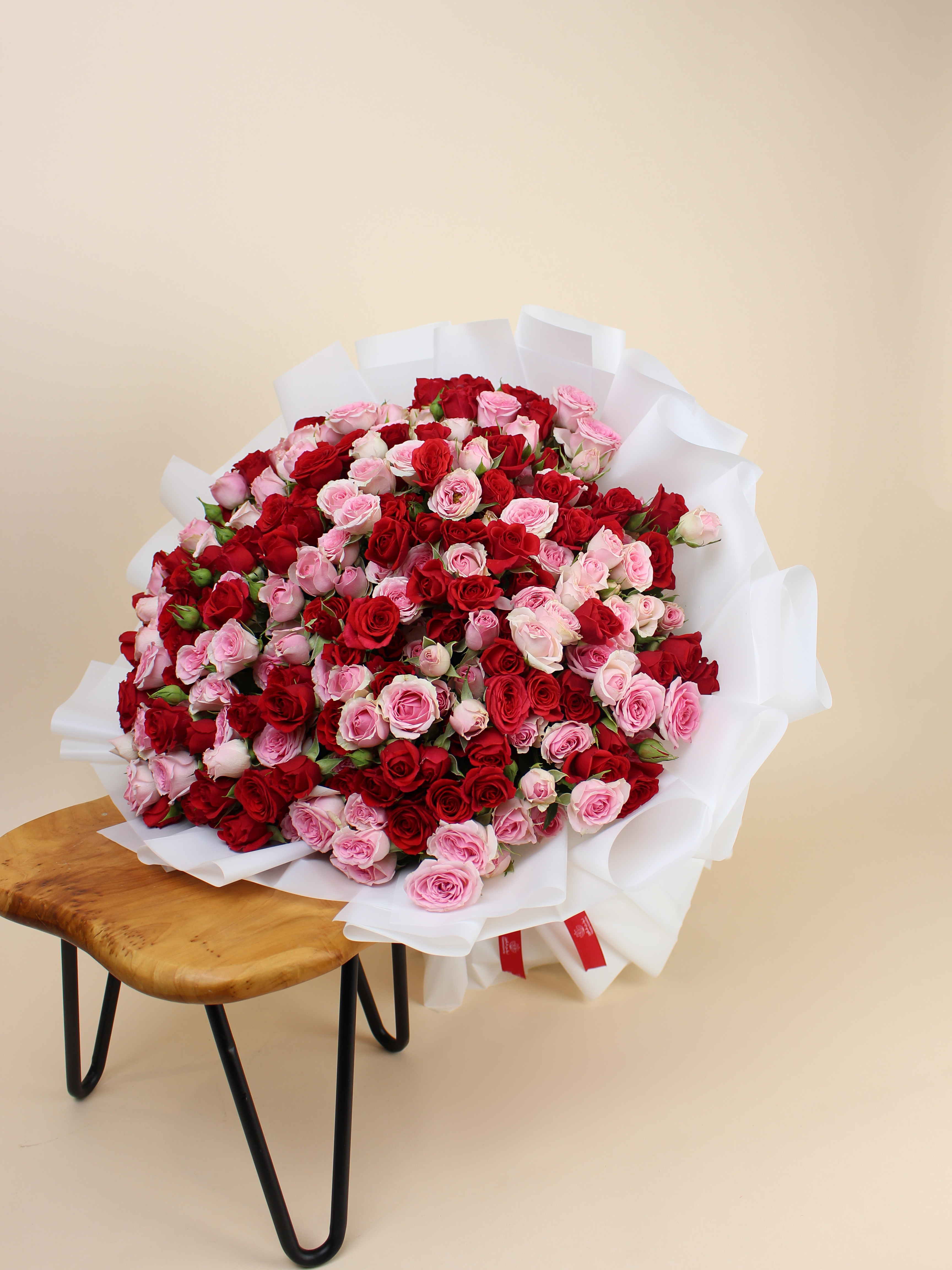  باقة ورد طبيعي 