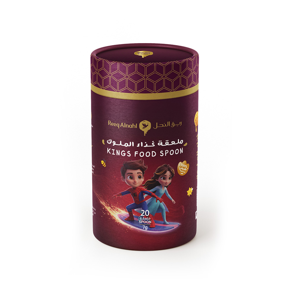 ملاعق غذاء الملوك 7 جم للأطفال