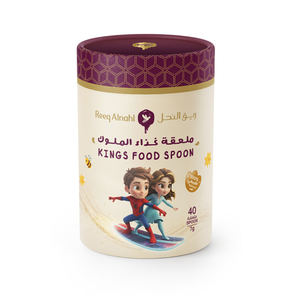 ملاعق غذاء الملوك 7 جم للأطفال