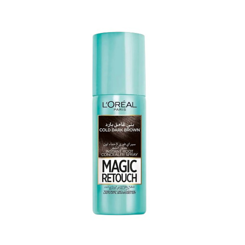  -LOreal Paris Magic Retouch Root Spray - 75ml-cold dark brown 