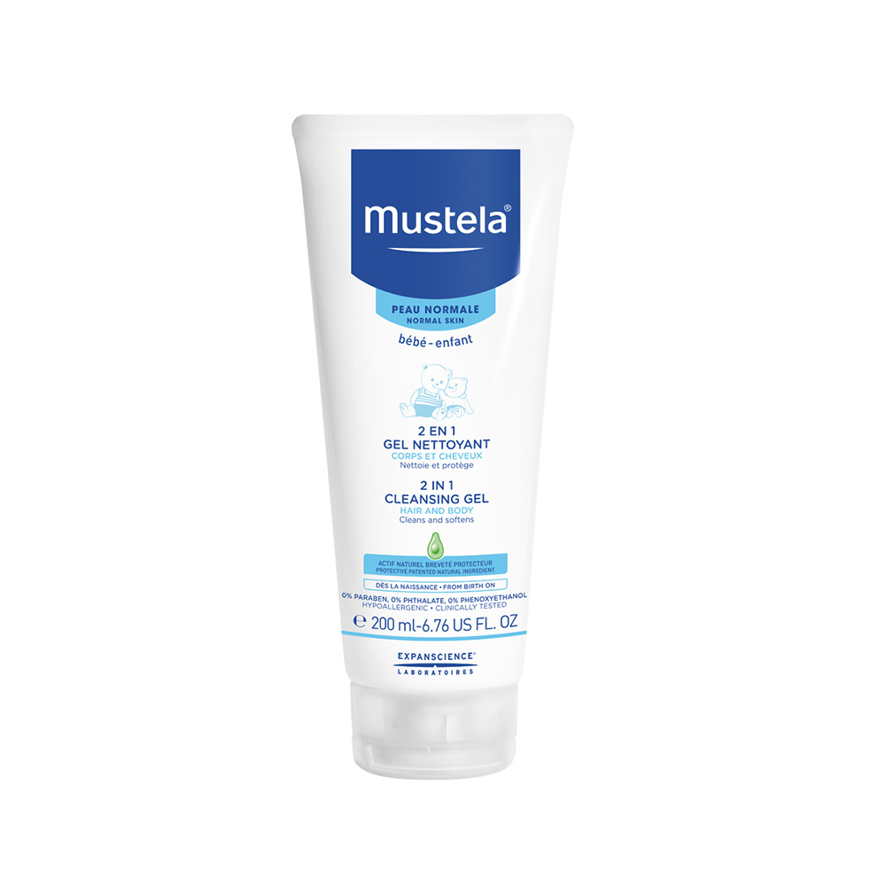 Mustela Baby 2 in 1 Cleansing Gel 200ml 