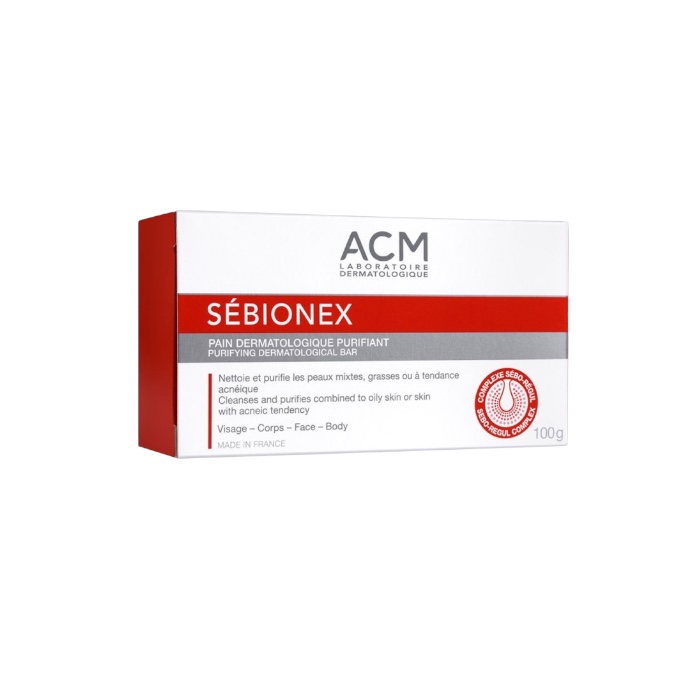 ACM Sebionex Purifying Dermatological Bar - 100gm 