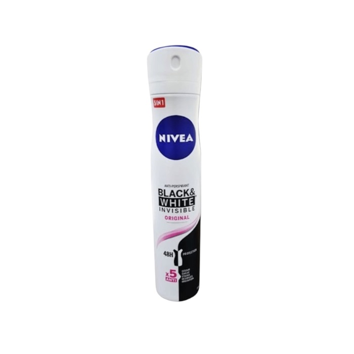  Nivea Black & White Invisible Clear Deodorant Spray For Women - 200ml 