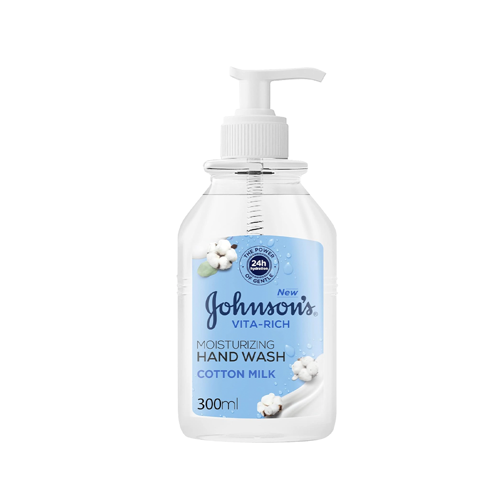  Johnson'S Hand Wash Cotton Milk 300Ml 