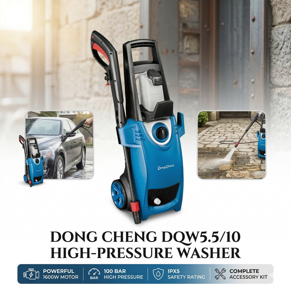 جهاز غسيل عالي الضغط 100 بار 1600 واط من دونج شونج - DQW5.5/1