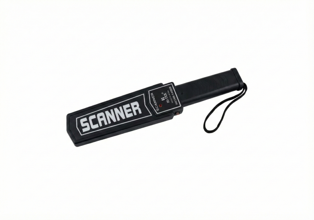 Portable personal security metal detector