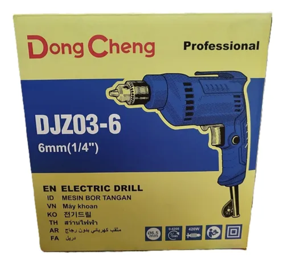 شنيور كهرباء 6.5 ملم 420 واط من دونج شونج - DJZ03-6
