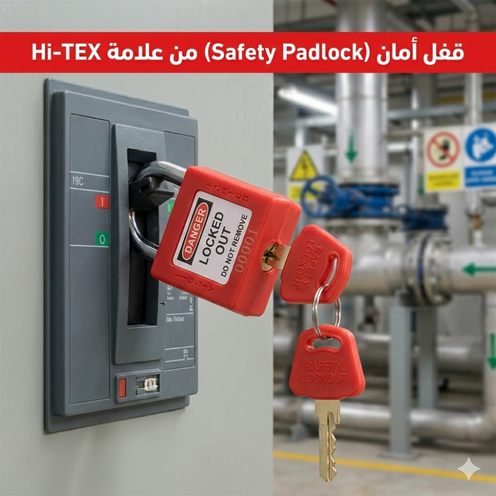قفل سلامة صناعي لعزل مصادر الطاقة من Hi-TEX