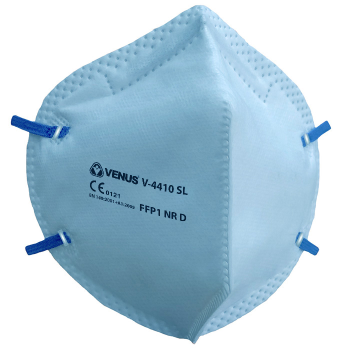pack of 50 VENUS V-4410 SL Fold Flat “C” Shape Face Mask