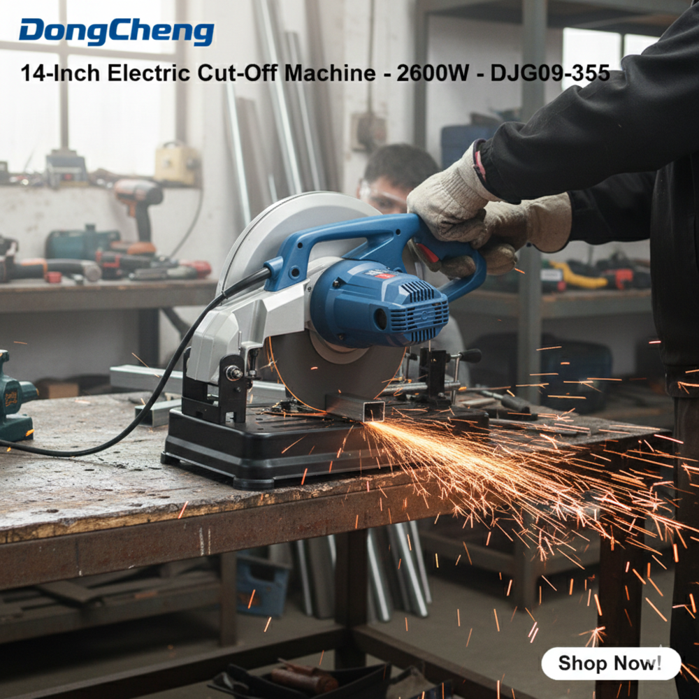 DongCheng 14-Inch Electric Cut-Off Machine - 2600W - DJG09-355