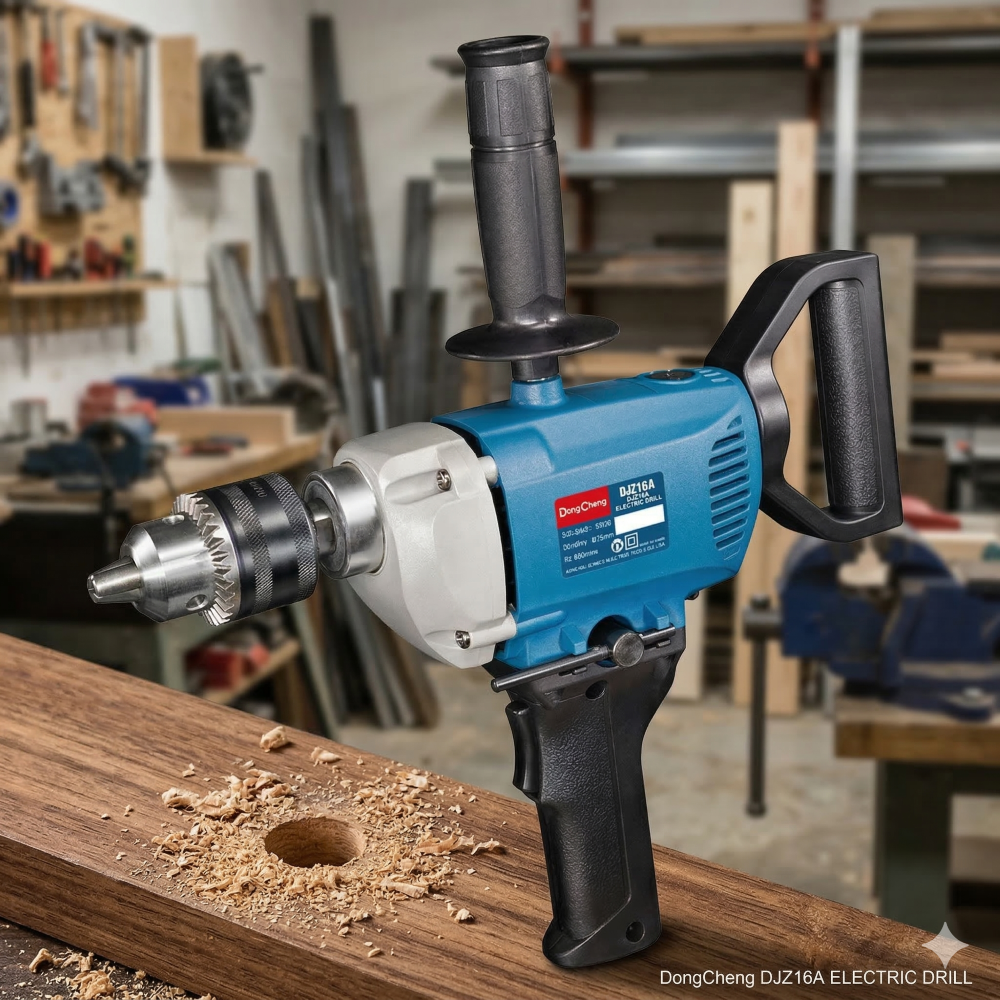 Dongshong 16mm 800W Electric Hammer Drill - DJZ16A