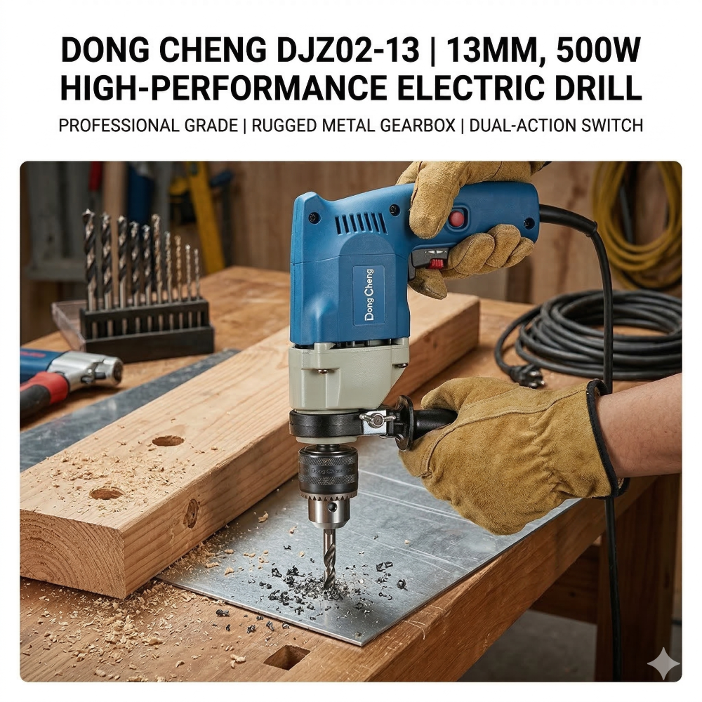 Dongshong 13mm 500W Electric Drill - DJZ02-13