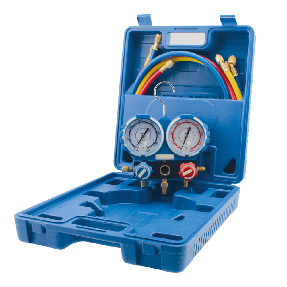 طقم ساعة فريون لقياس الغاز وضغط التكيف | VMG-2-R22