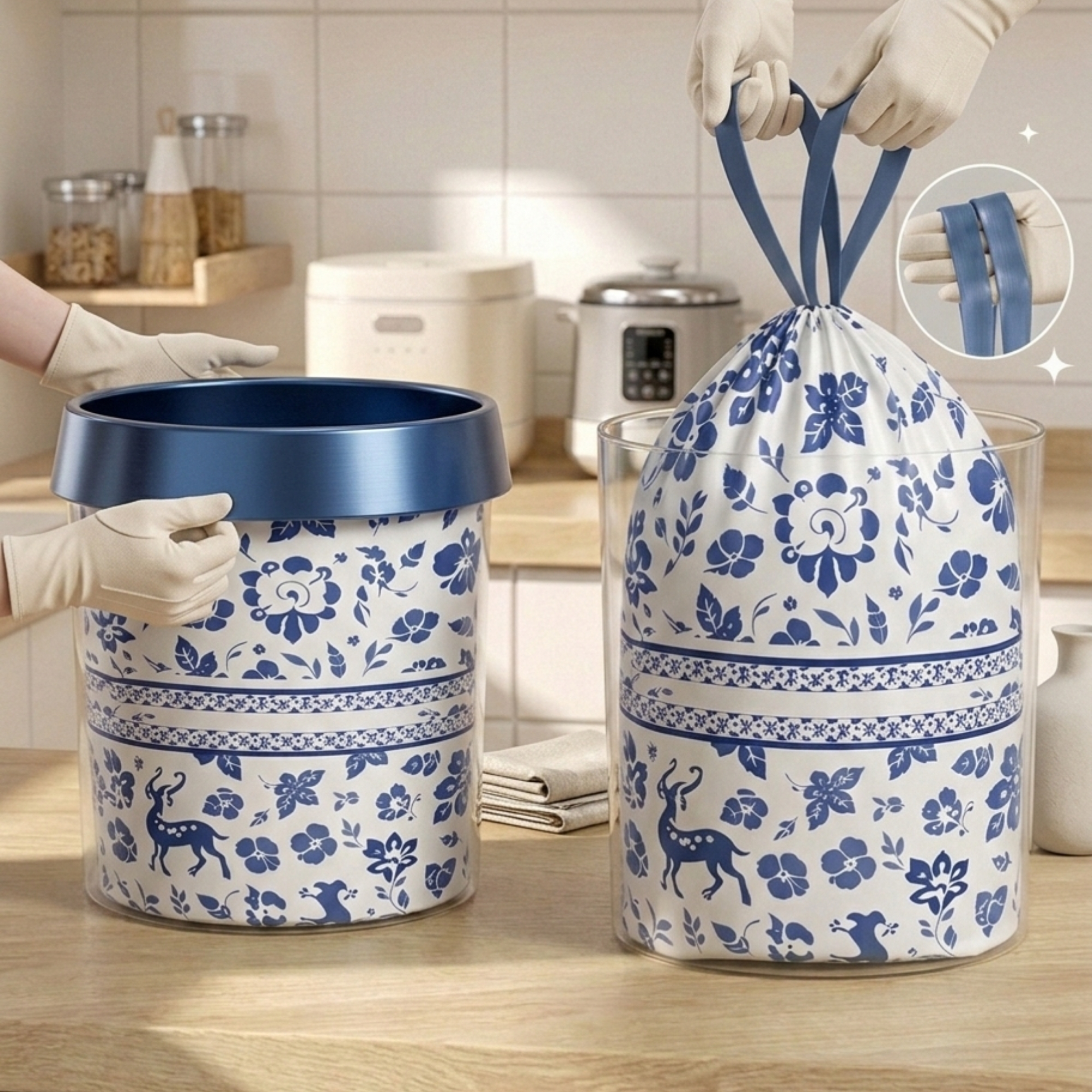  أكياس نفايات صغيرة زخرفية | Decorative Mini Trash Bags 
