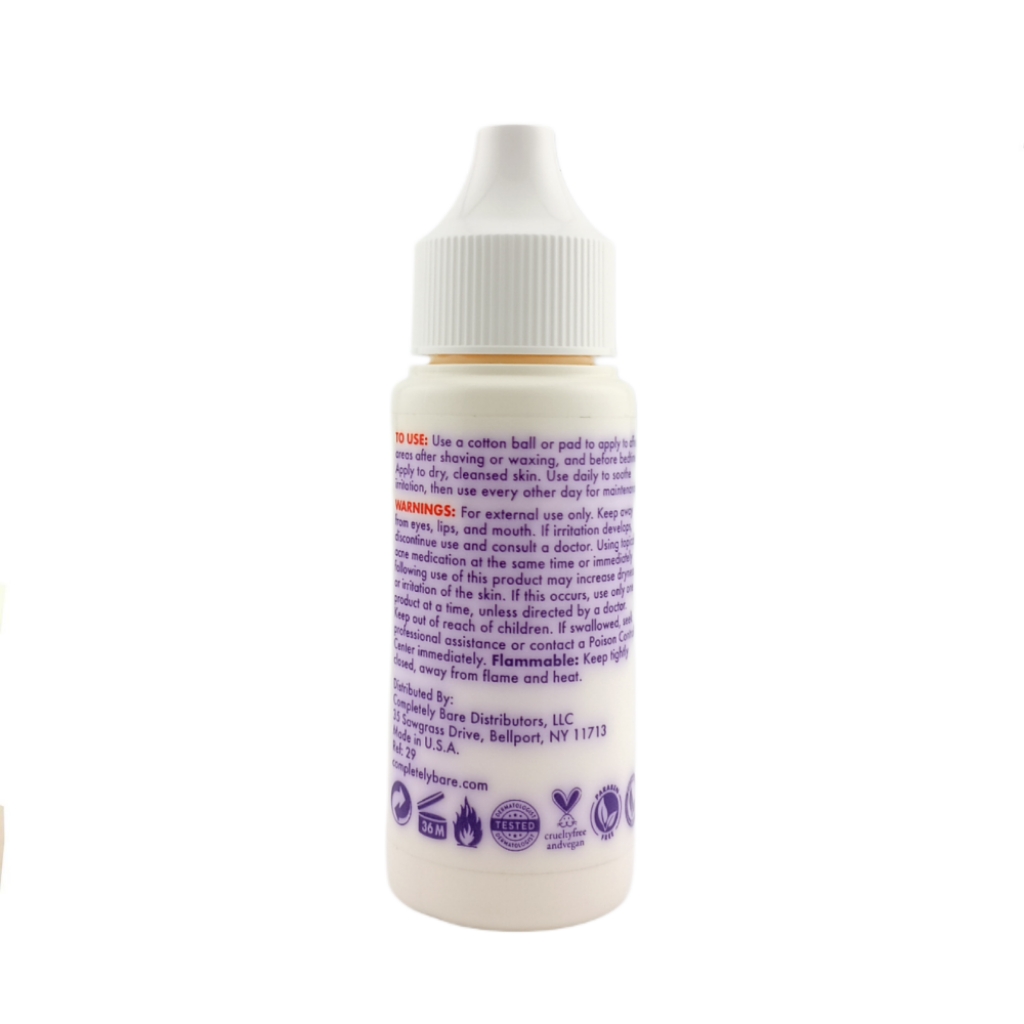  Completely Bare - Calm Down Ingrown Hair, Razor Bump & Redness Eliminator - 30ml 