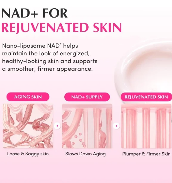  كريم NAD+ بيبتيد المعزز من ايكوال بيري – 50 مل 