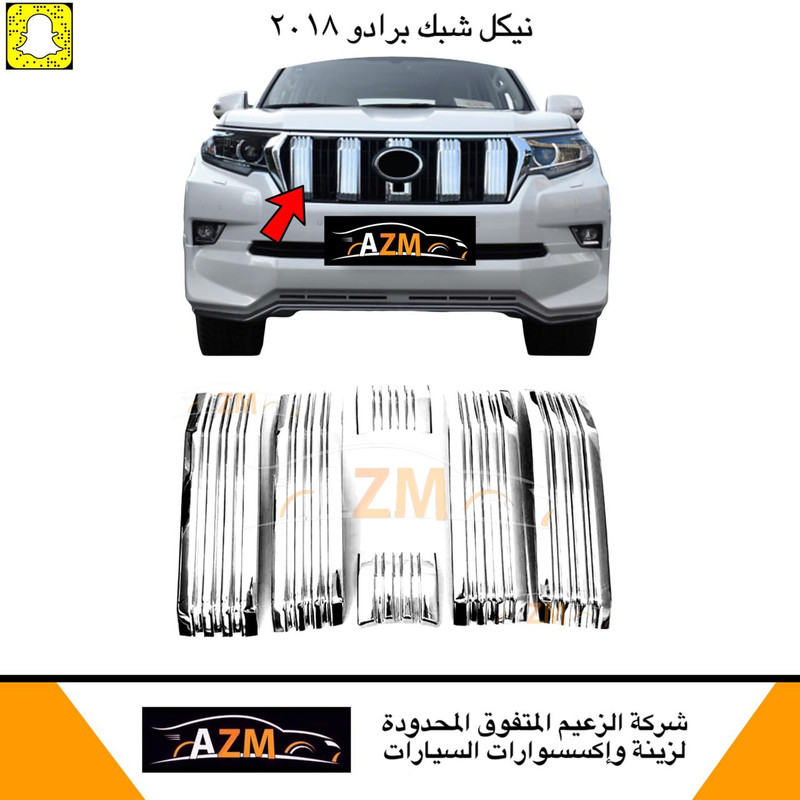 نيكل شبك برادو 2018-2019